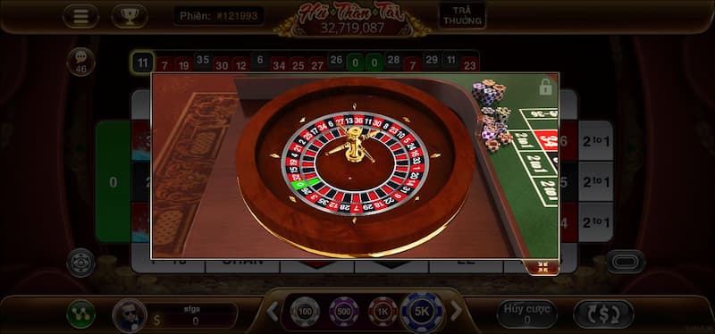 Quy luật chơi Roulette 3D Sunwin chi tiết