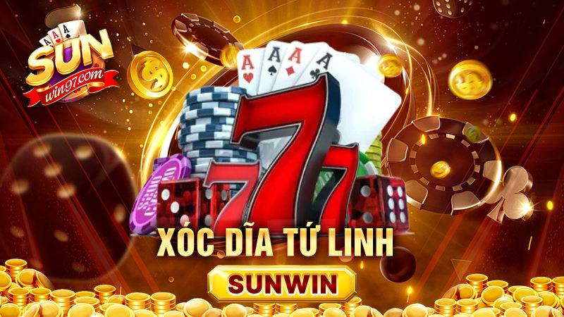 Xóc dĩa tứ linh Sunwin